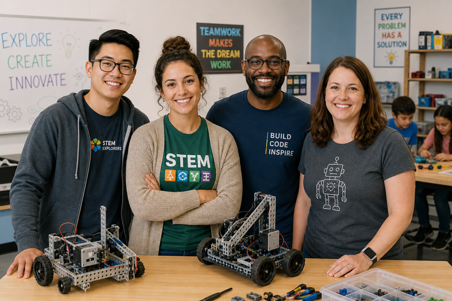 Beersheva STEM instructor team
